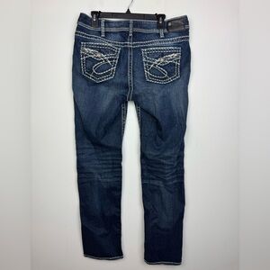 Silver Jeans Women’s Suki Classic Mid Rise Bootcut Medium Wash Jeans Size 14 L32